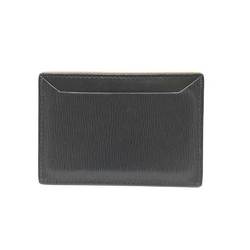 PRADA Business Card Holder/Card Case Leather Pass Black 1MC208