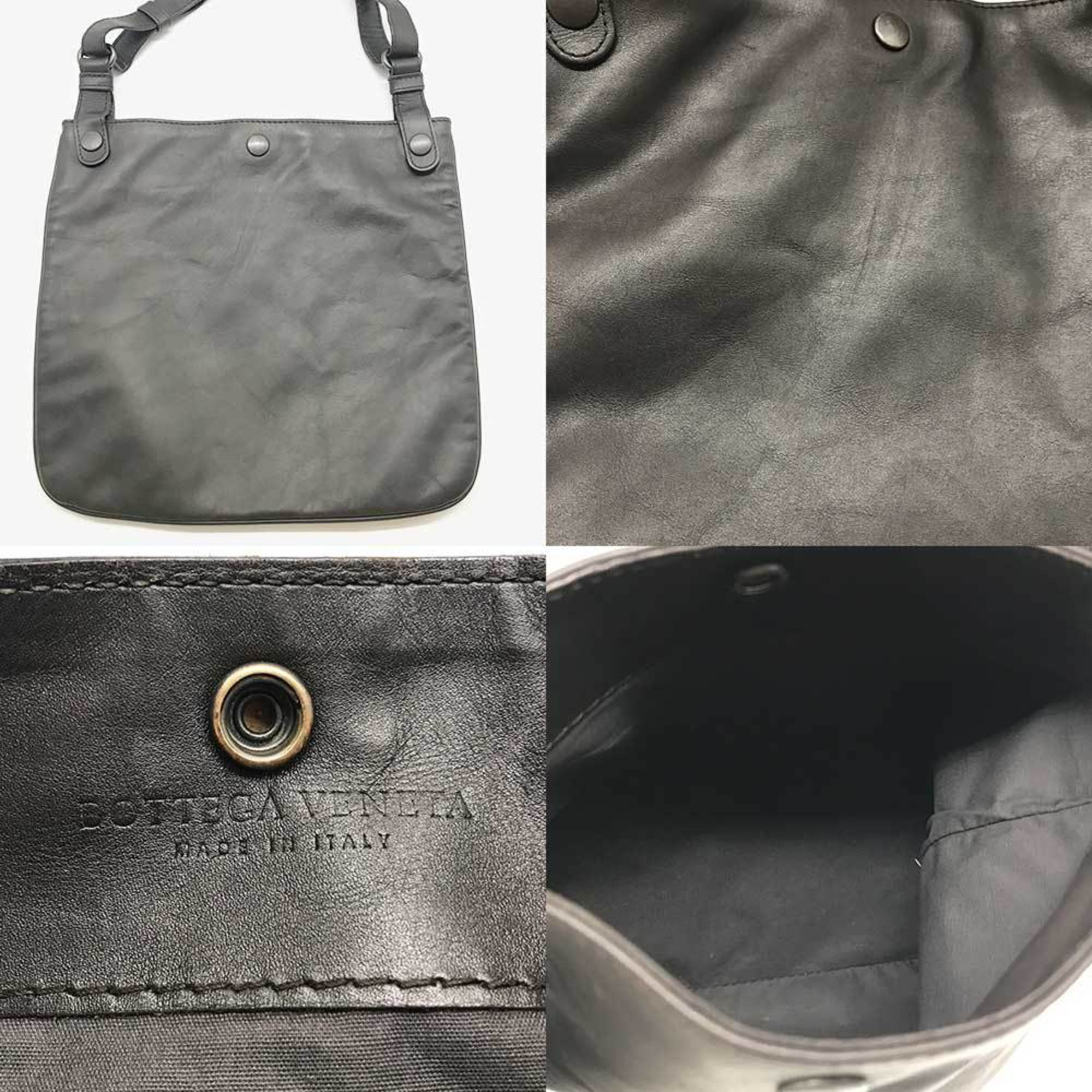Bottega Veneta Intrecciato Shoulder Bag Leather 273350
