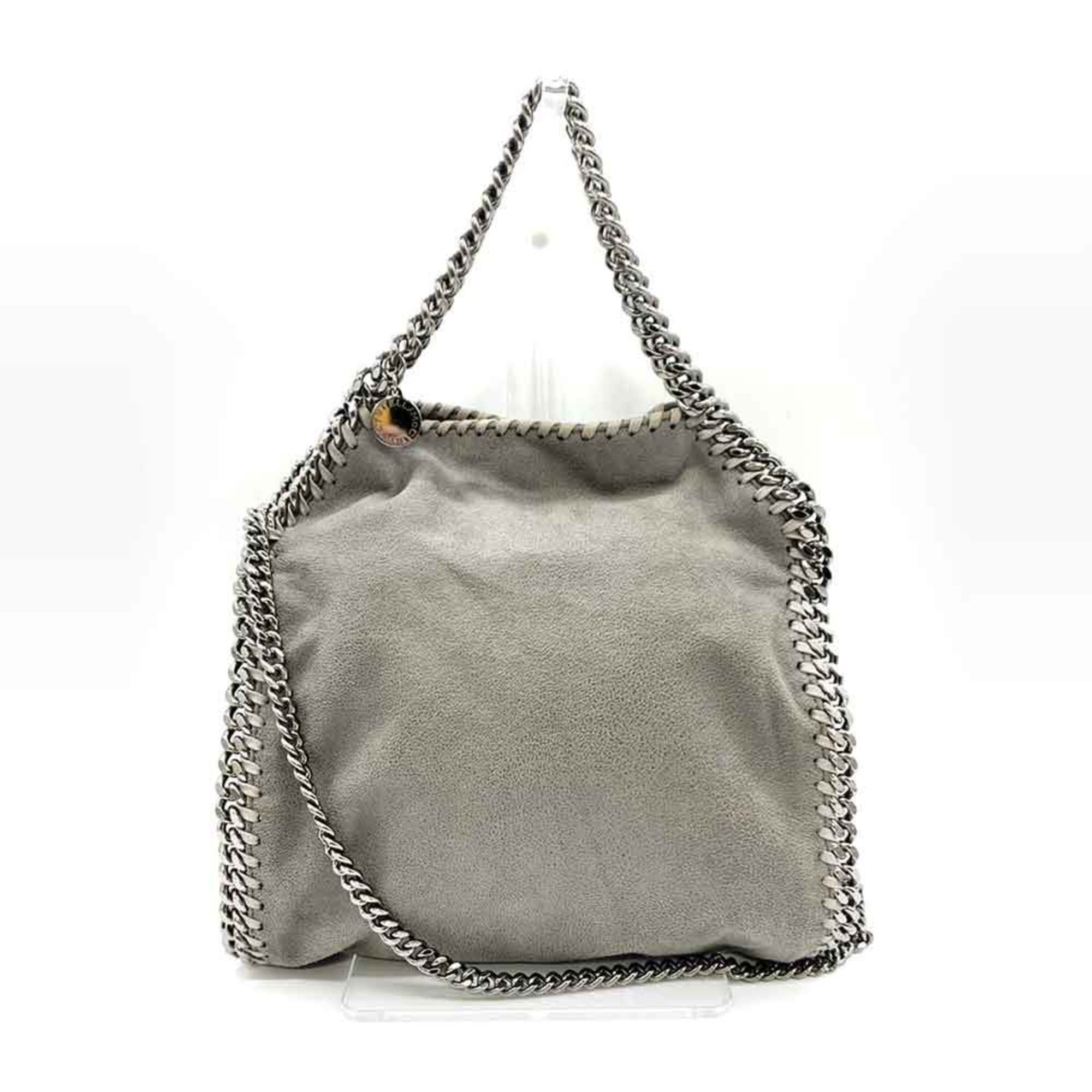 Stella McCartney Bag Falabella Chain Shoulder Grey Handbag 2way Women's Faux Leather 371223 STELLAMcCARTNEY