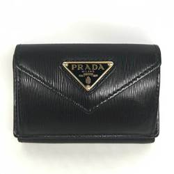 Prada Wallet Vitello Move Leather 1MH021 PRADA Black