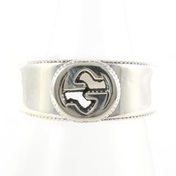 Gucci Interlocking G Silver Ring Total weight approx. 8.4g