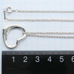 Tiffany Heart Silver Necklace Total weight approx. 6.9g 41cm