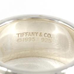 Tiffany Double Line Silver Ring Total weight approx. 9.5g