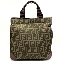 Fendi Tote Bag, Handbag, Foldable, Zucca Pattern, Khaki, Nylon, Women's, FENDI