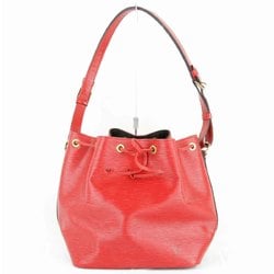 LOUIS VUITTON Louis Vuitton Petit Noe M44107 Shoulder Bag Epi Leather Red Women's
