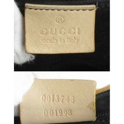 GUCCI 0013748 001998 Shoulder bag Leather Beige Women's
