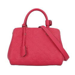 Louis Vuitton Montaigne BB Empreinte Shoulder Bag Monogram M50617 Pink Women's LOUIS VUITTON
