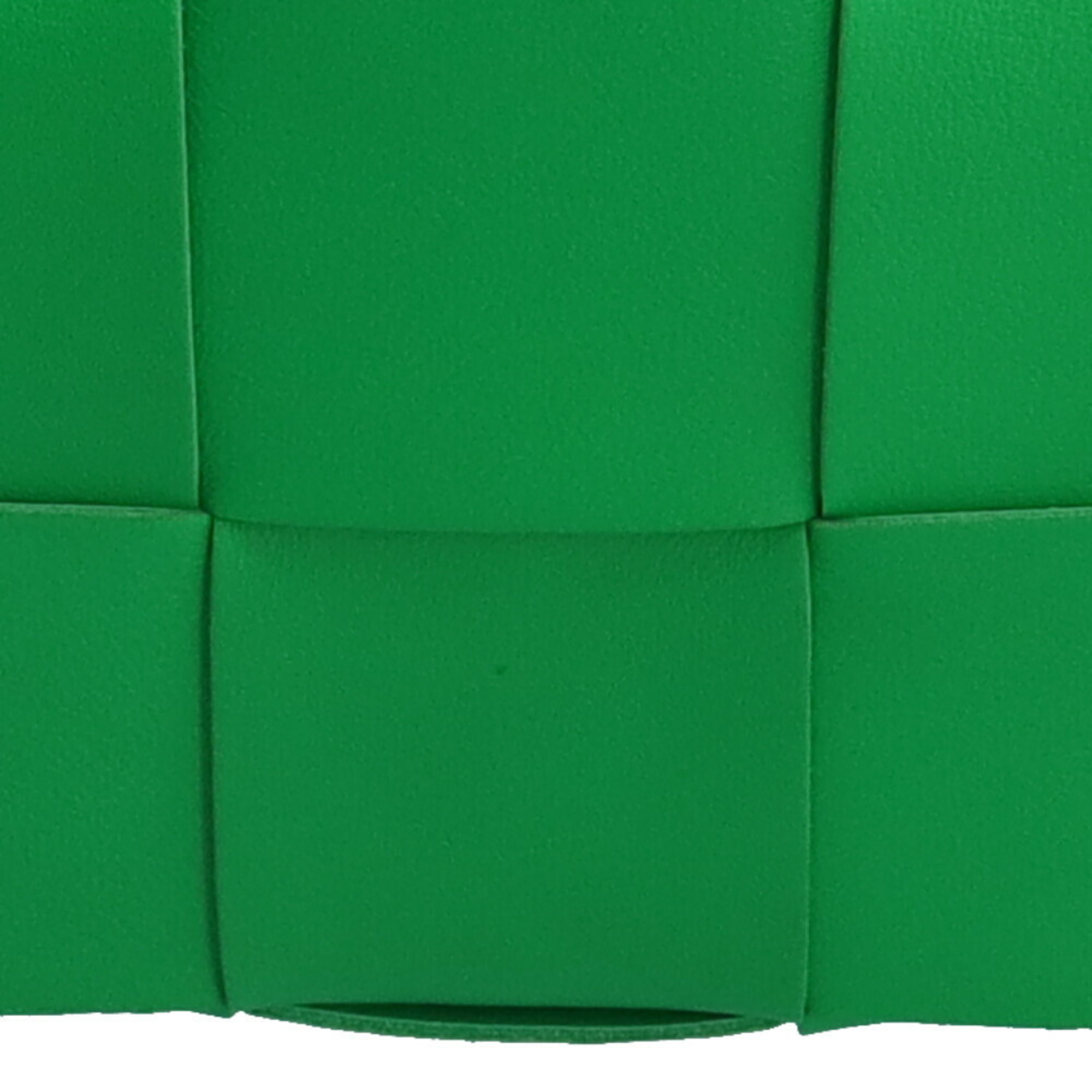 Bottega Veneta Candy Cassette Intrecciato Shoulder Bag Leather Green Women's BOTTEGAVENETA