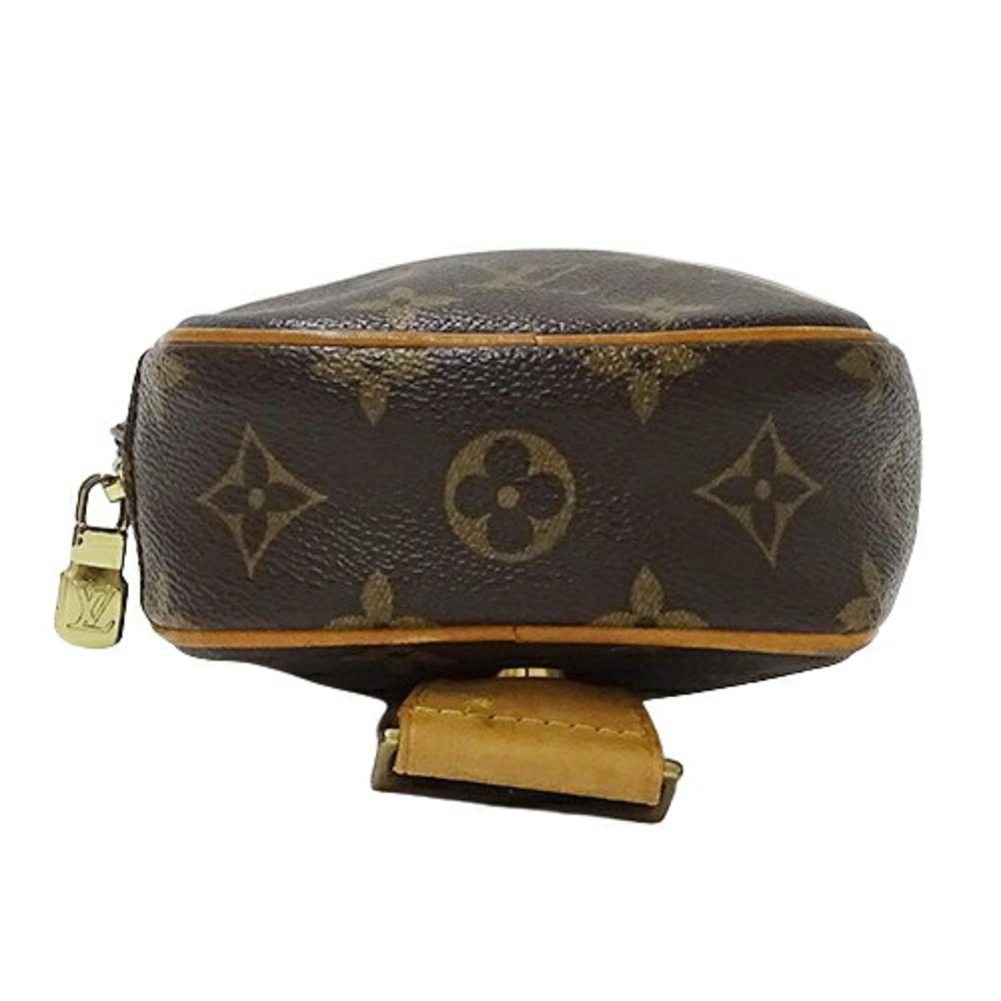 Louis Vuitton LOUIS VUITTON Bag Monogram Women's Men's Shoulder Body Pochette Ganju M51780 Brown Compact