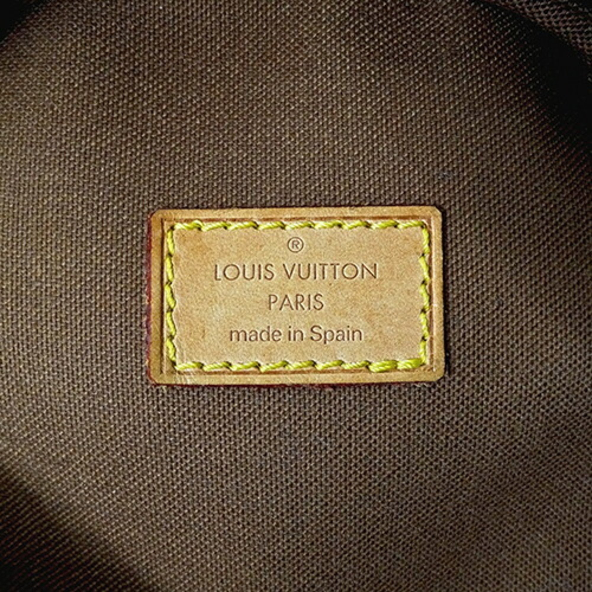 Louis Vuitton LOUIS VUITTON Bag Monogram Women's Men's Shoulder Body Pochette Ganju M51780 Brown Compact