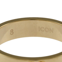 Gucci Icon Ring, Size 7.5, 18k Gold, Women's, GUCCI