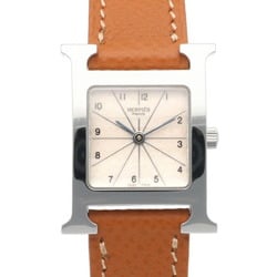 Hermes H Watch Wristwatch Stainless Steel HH1.210 Quartz Ladies HERMES