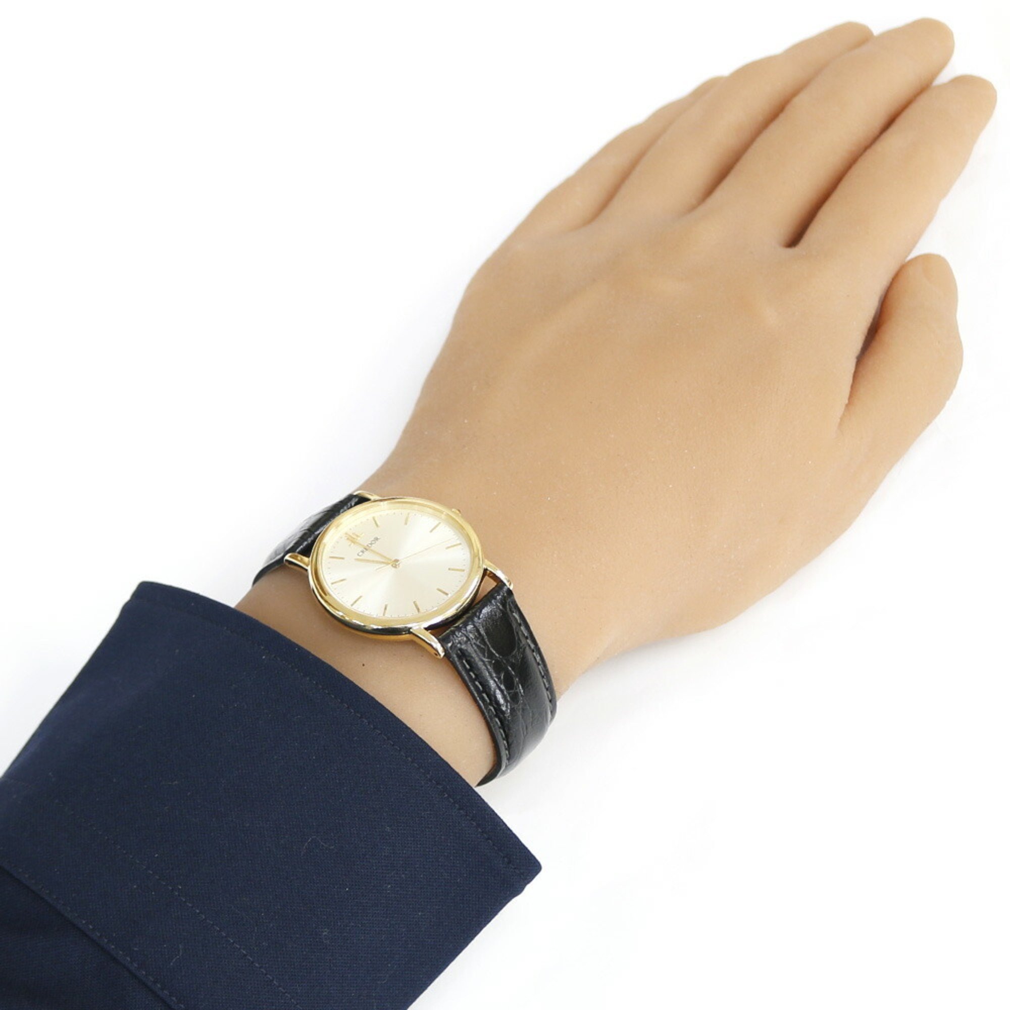 CREDOR SEIKO Wristwatch 18K Gold 8J81-0AC0 Quartz Men's