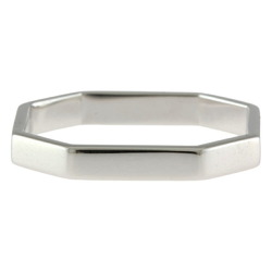 Gucci Octagonal Ring, Gucci, size 16.5, 18k, unisex, GUCCI