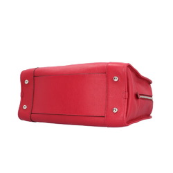 LOEWE Amazona 36 Handbag Leather Red Women's