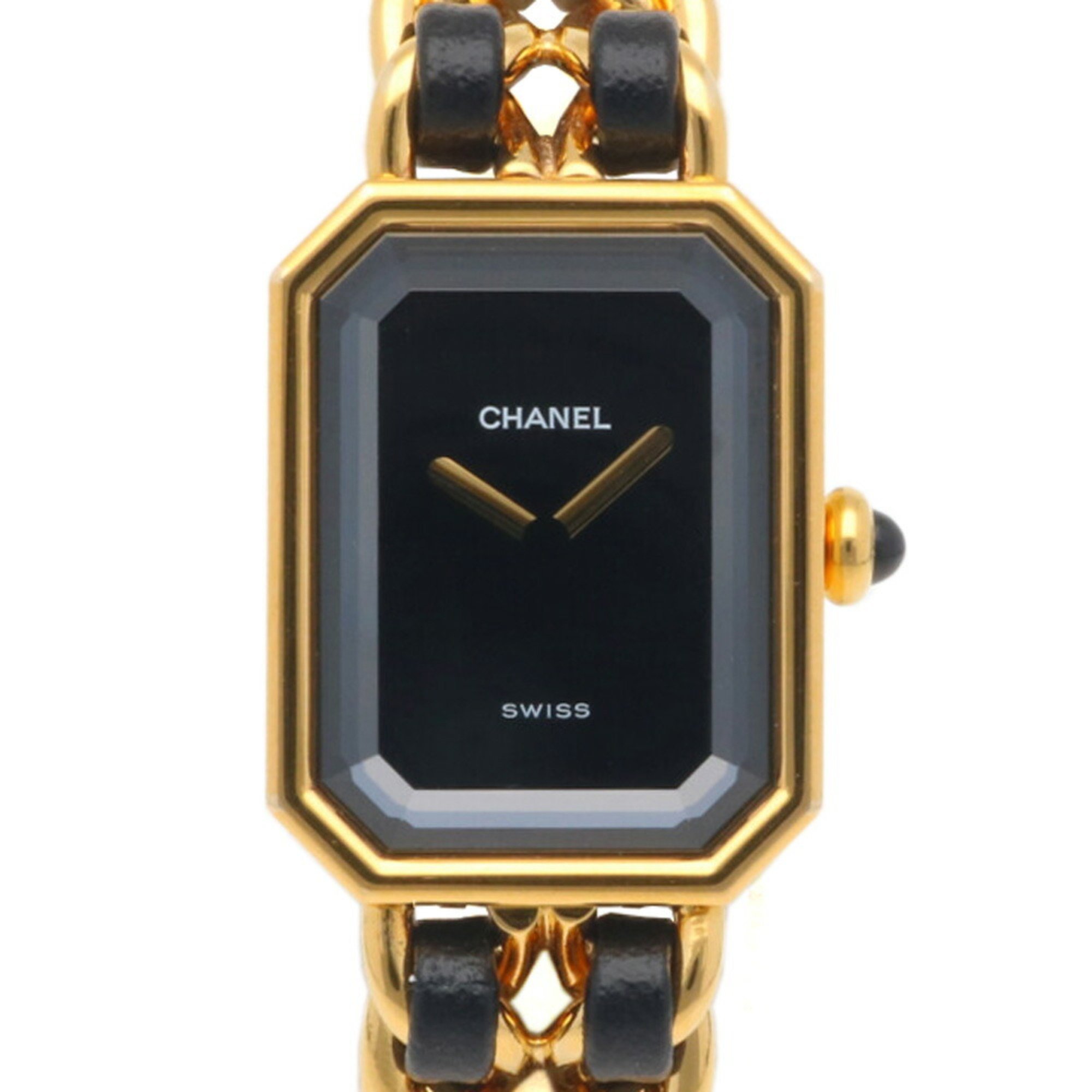 Chanel Premiere M Watch GP H0001 Quartz Ladies CHANEL Bracelet