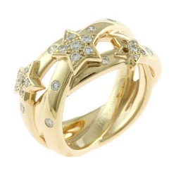 Chanel Comet Ring, size 13, 18k gold, diamond, women's, CHANEL