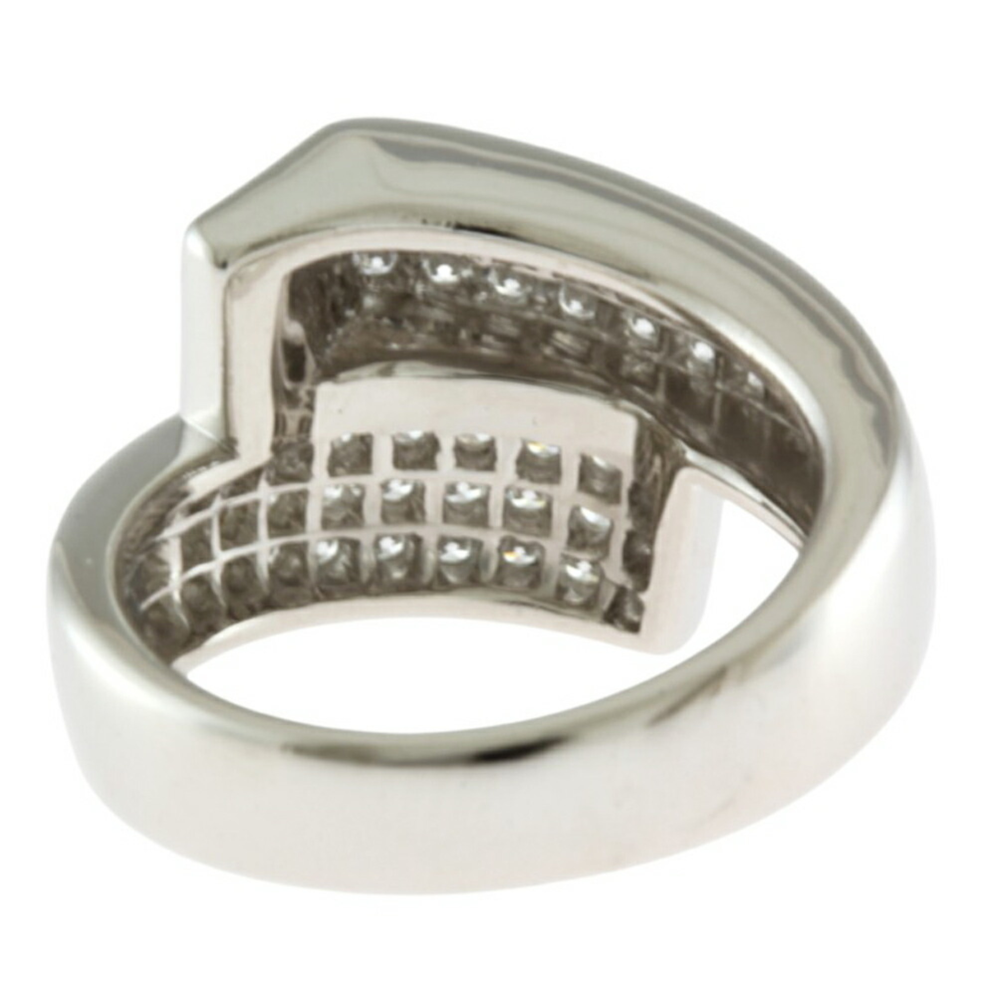 POLA Ring, POLA, size 13, Pt900 platinum, diamond, 0.63ct, ladies, diamond