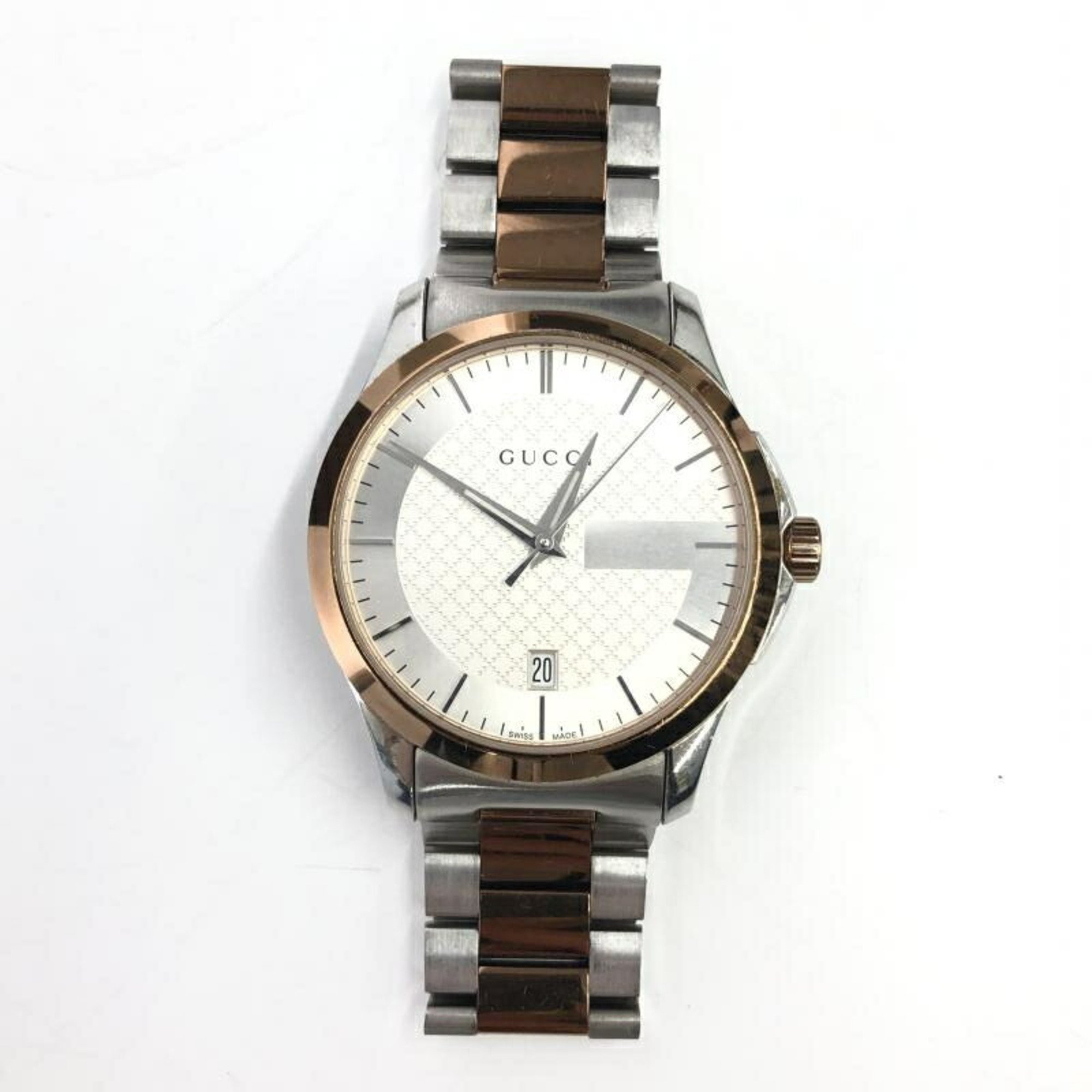 GUCCI G Timeless Quartz Watch YA126447 126.4 Gucci