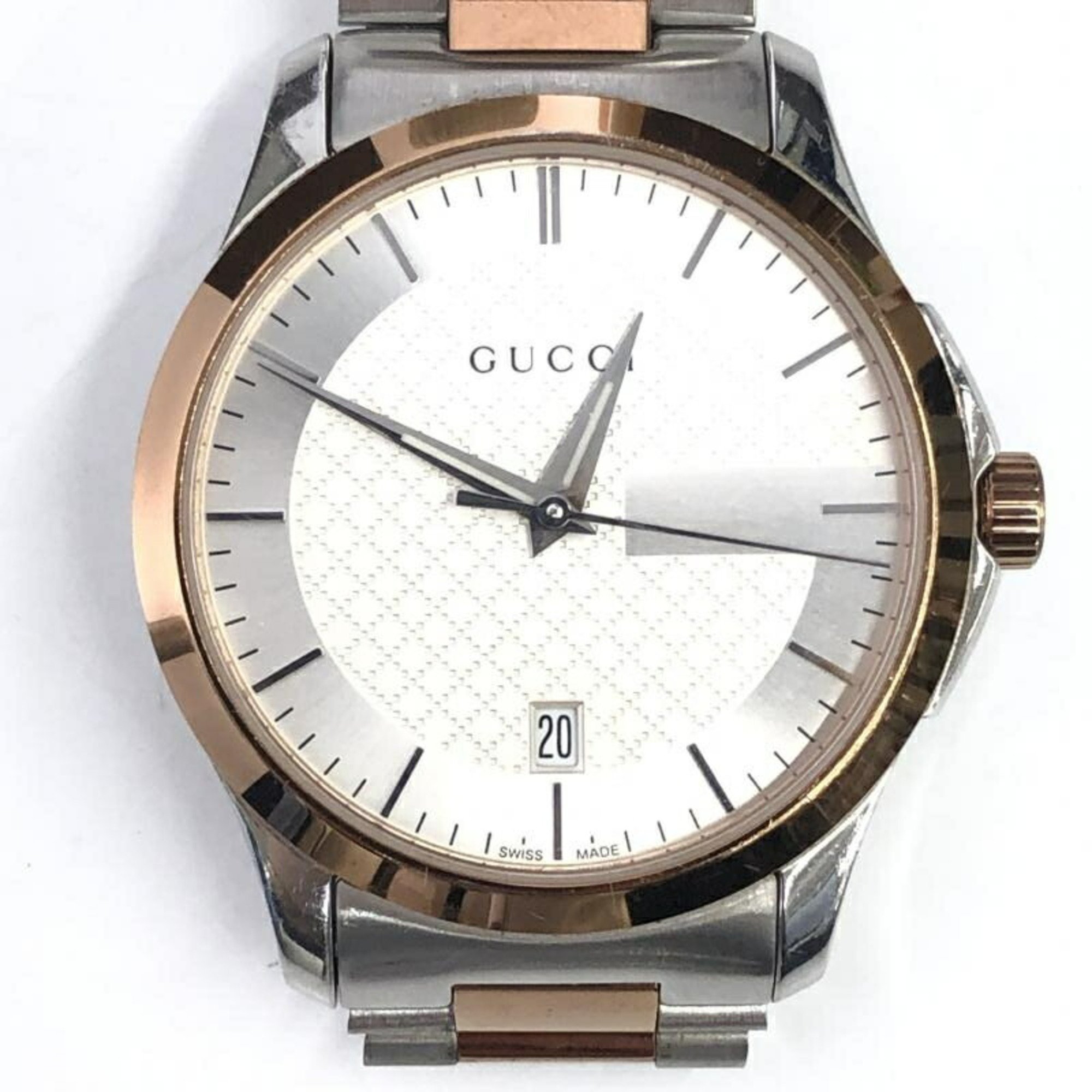 GUCCI G Timeless Quartz Watch YA126447 126.4 Gucci