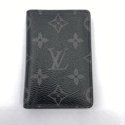 LOUIS VUITTON Monogram Eclipse Organizer de Poche Card Case M61696 with Initials Louis Vuitton