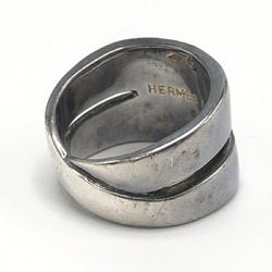 HERMES Silver Ring 52 Hermes 925