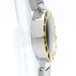 Polished BVLGARI BVLGARI-BVLGARI 18K Gold Steel Ladies Watch BB23SGD BF571675