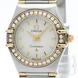 Polished OMEGA Constellation Diamond 18K Gold Steel Watch 1367.30 BF571672