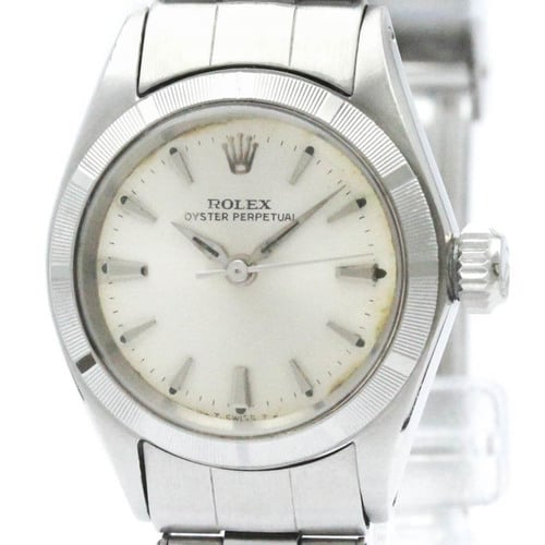 Vintage ROLEX Oyster Perpetual 6623 Steel Automatic Ladies Watch BF571240