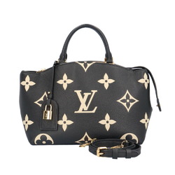Louis Vuitton Petit Pale PM Bicolor Monogram Shoulder Bag M58913 Black Women's LOUIS VUITTON