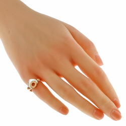 BVLGARI Cuore Lip Ring, Size 6, 18K Gold, Shell, Women's, BVLGARI, Heart