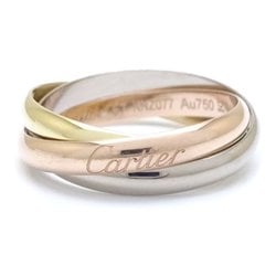 CARTIER Trinity Ring #57 3-Row B4086100 K18 Three-Color Gold 291679