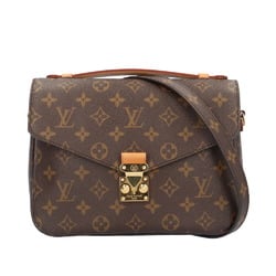 Louis Vuitton Pochette Metis MM Monogram Shoulder Bag Canvas M44875 Brown Women's LOUIS VUITTON