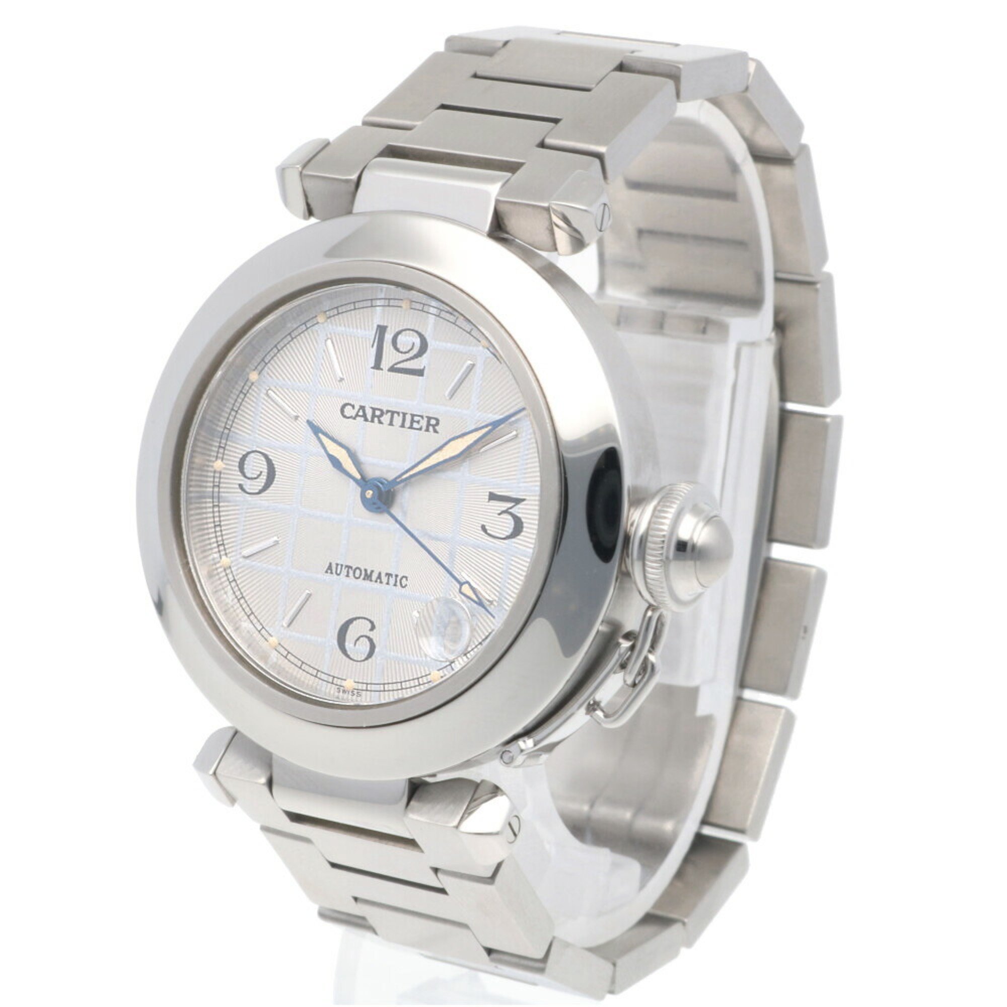 Cartier Pasha C Watch, Stainless Steel 2324, Automatic, Unisex, CARTIER, Overhauled