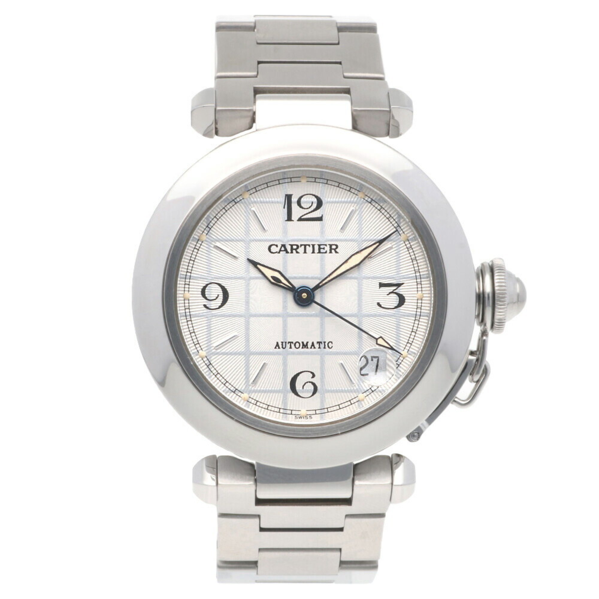 Cartier Pasha C Watch, Stainless Steel 2324, Automatic, Unisex, CARTIER, Overhauled