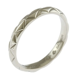 Chanel Coco Crush Ring, Size 9, Pt950 Platinum, Women's, CHANEL