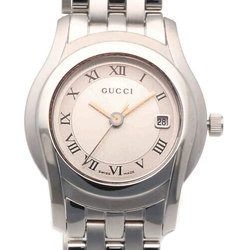 GUCCI Wristwatch Stainless Steel 5500L Unisex