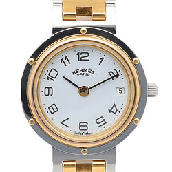 Hermes Clipper Watch Stainless Steel 724753NL Women's HERMES