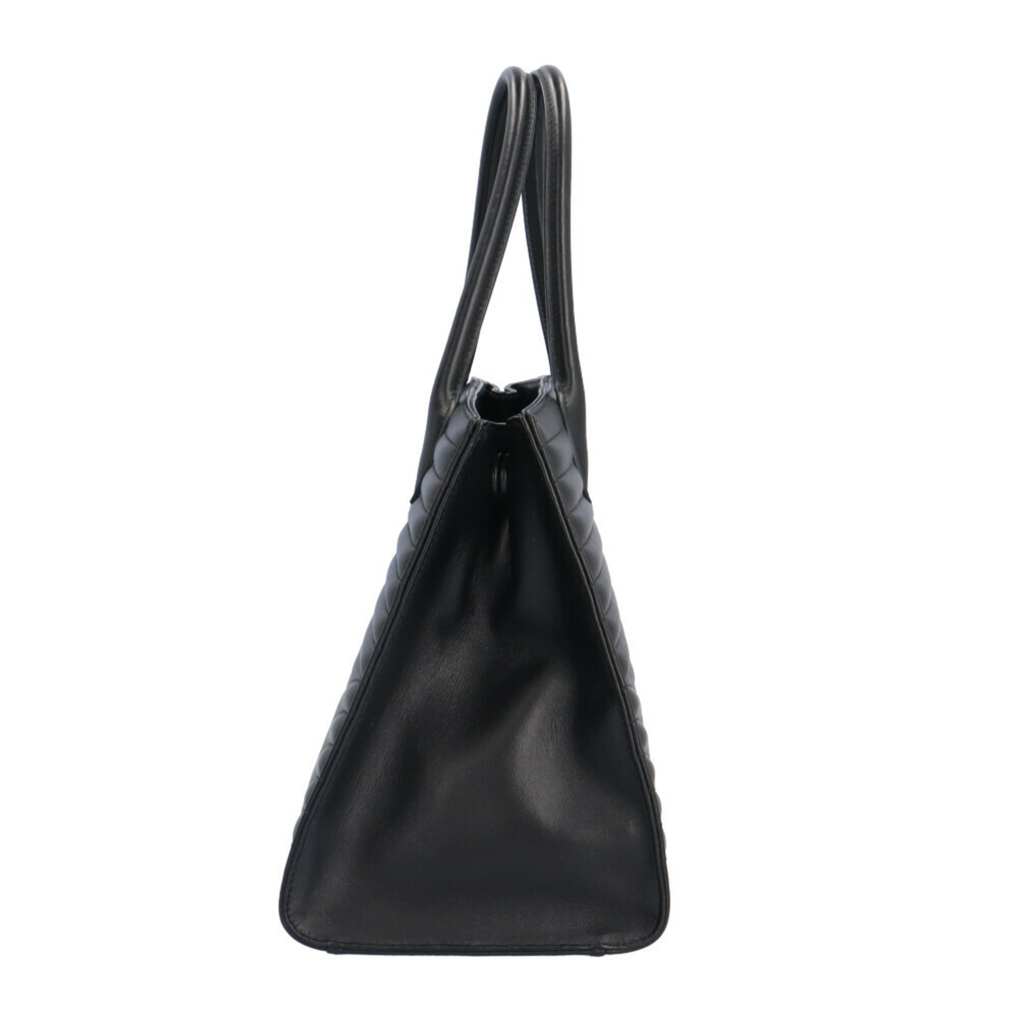 Prada Diagram Shoulder Bag Leather Black Women's PRADA