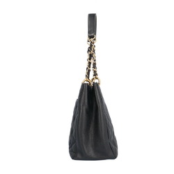 Chanel GST Tote Bag Caviar Skin A50995 Black Women's CHANEL