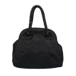 Prada Handbag Satin BN1366 Black Women's PRADA