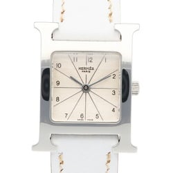Hermes H Watch Wristwatch Stainless Steel HH1.210 Quartz Ladies HERMES