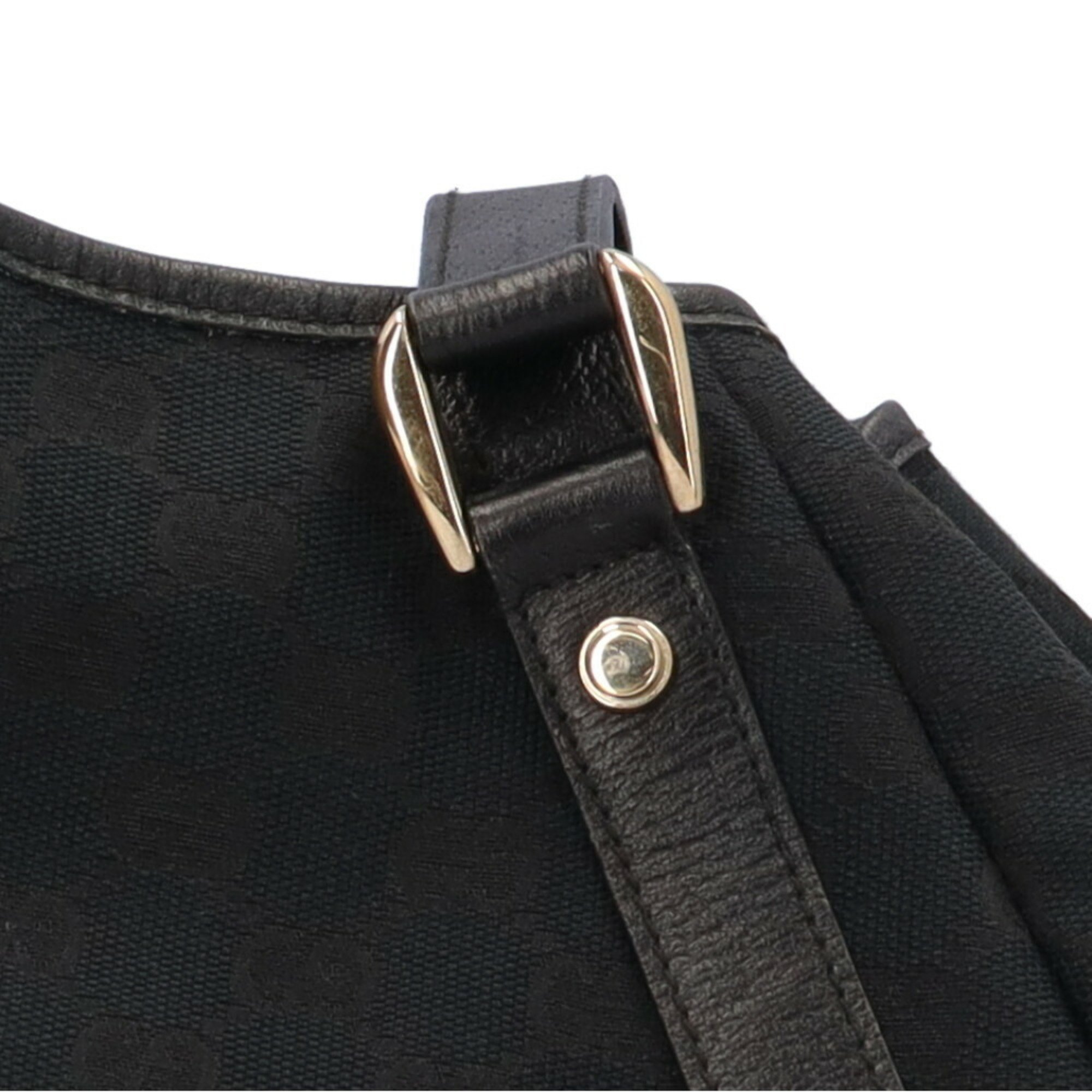 Gucci Abby Tote Bag GG Canvas 130736 493492 Black Women's GUCCI