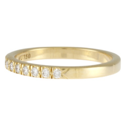Tiffany Novo Half Eternity Ring, Tiffany, size 7.5, 18k gold, diamond, ladies, TIFFANY&Co.