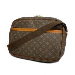 Louis Vuitton Shoulder Bag Monogram Reporter GM M45252 Brown Ladies
