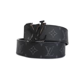 Louis Vuitton Belt Monogram Eclipse LV Shake M0714T Black Men's