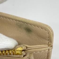 Louis Vuitton Tri-fold Long Wallet Mahina Portefeuille Amelia M58088 Opal Ladies