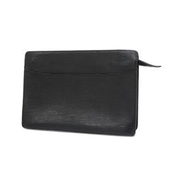Louis Vuitton Clutch Bag Epi Pochette Homme M52522 Noir Ladies