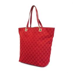 Gucci Tote Bag GG Canvas 002 1098 Red Women's