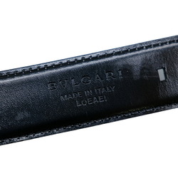 BVLGARI Bulgari Belt Leather Black
